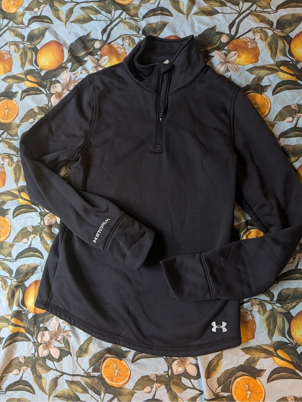 Under Armour Women's Black Pullover Sweatshirt | Size XS | Athletic Casual